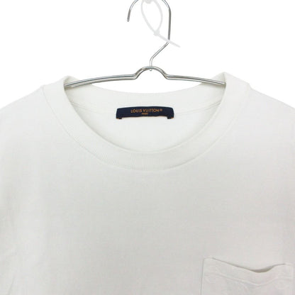Louis Vuitton Short Sleeve T-Shirt Monogram Jacquard Tcl Top White — view 3