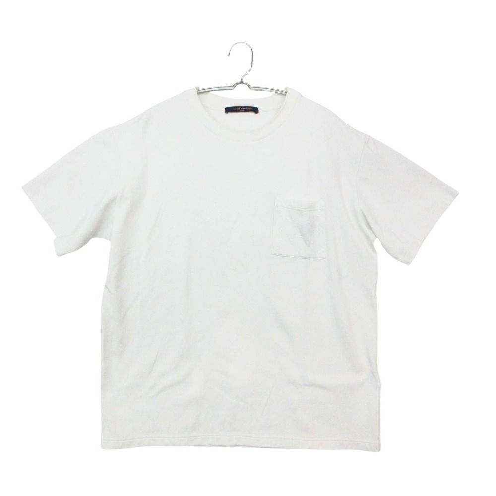 Louis Vuitton Short Sleeve T-Shirt Monogram Jacquard Tcl Top White
