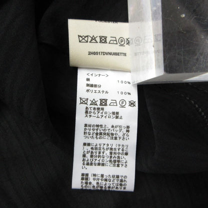 Hermes Long Dress Set Silk 100% Sheer Ensemble Cami Black 40 — view 7