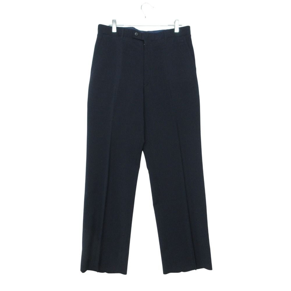 Dior Vintage Monsieur Suit Set Notch Lapel Blazer Trousers Pants Navy LL — view 3