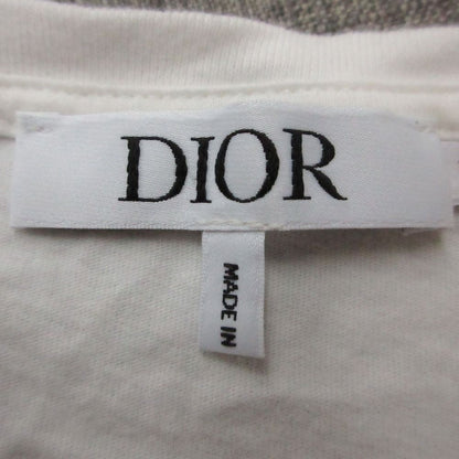 Dior Short Sleeve T-Shirt Logo Cotton White — view 4