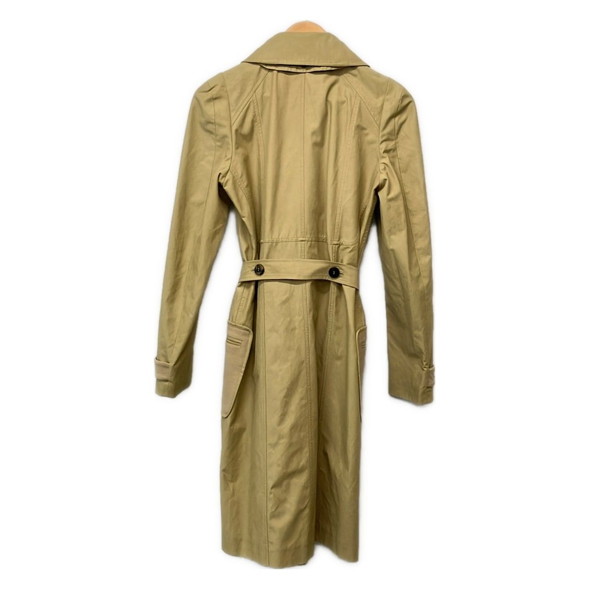 Fendi Coat 40 M Beige Long Sleeve Spring Autumn — view 2