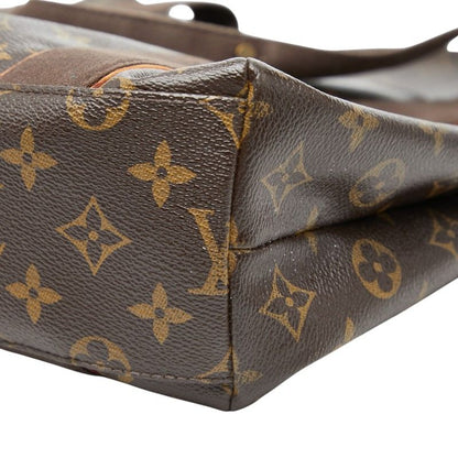 Louis Vuitton Monogram Cabas Bob le Tote Shoulder Bag Brown Canvas — view 4