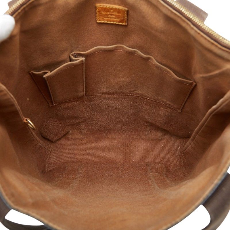 Louis Vuitton Monogram Cabas Bob le Tote Shoulder Bag Brown Canvas — view 9