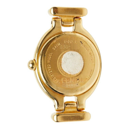 Fendi Chameleon Change Bezel 5 Colors Watch Silver Gold Stainless Steel Leather — view 6