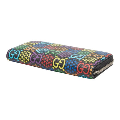 Gucci GG Psychedelic Zip Around Wallet Multicolor Leather — view 4