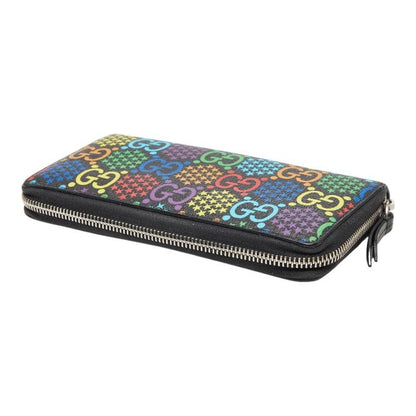 Gucci GG Psychedelic Zip Around Wallet Multicolor Leather — view 5