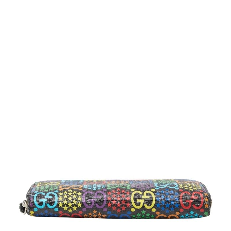 Gucci GG Psychedelic Zip Around Wallet Multicolor Leather — view 3