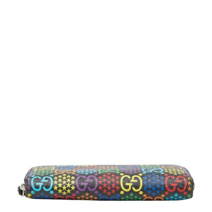 Gucci GG Psychedelic Zip Around Wallet Multicolor Leather — view 3