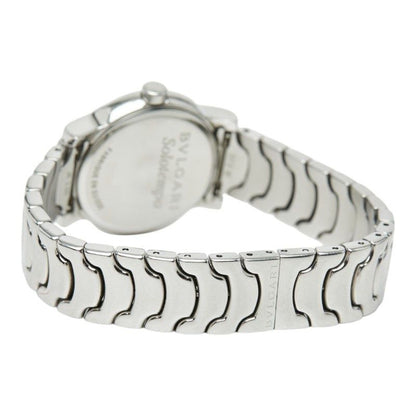 Bvlgari Solo Tempo Watch White Silver Stainless Steel — view 5