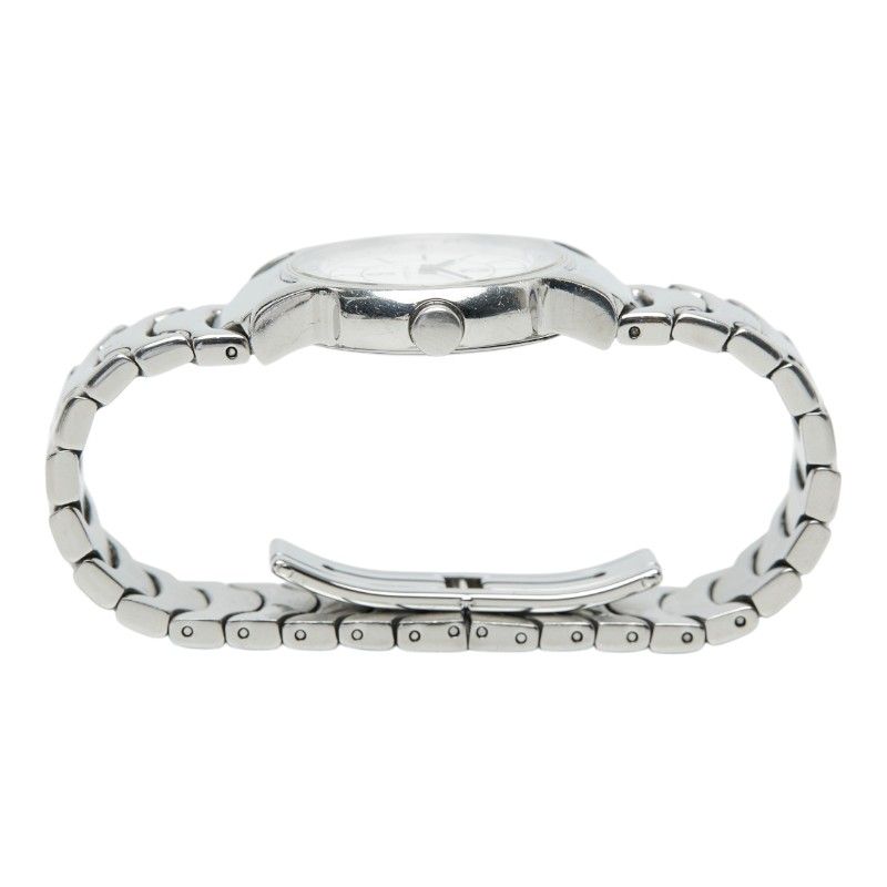 Bvlgari Solo Tempo Watch White Silver Stainless Steel — view 3