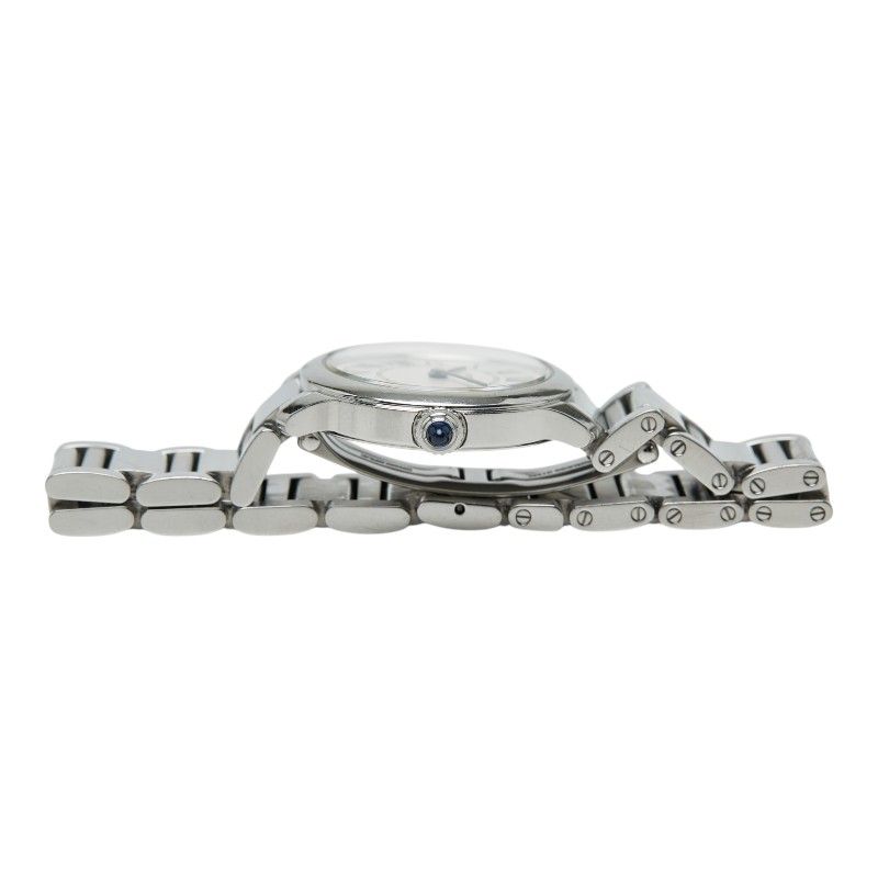 Cartier Ronde Must de Cartier on Line Limited Edition Watch White Silver — view 3