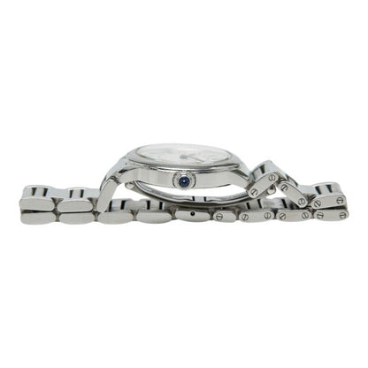 Cartier Ronde Must de Cartier on Line Limited Edition Watch White Silver — view 3