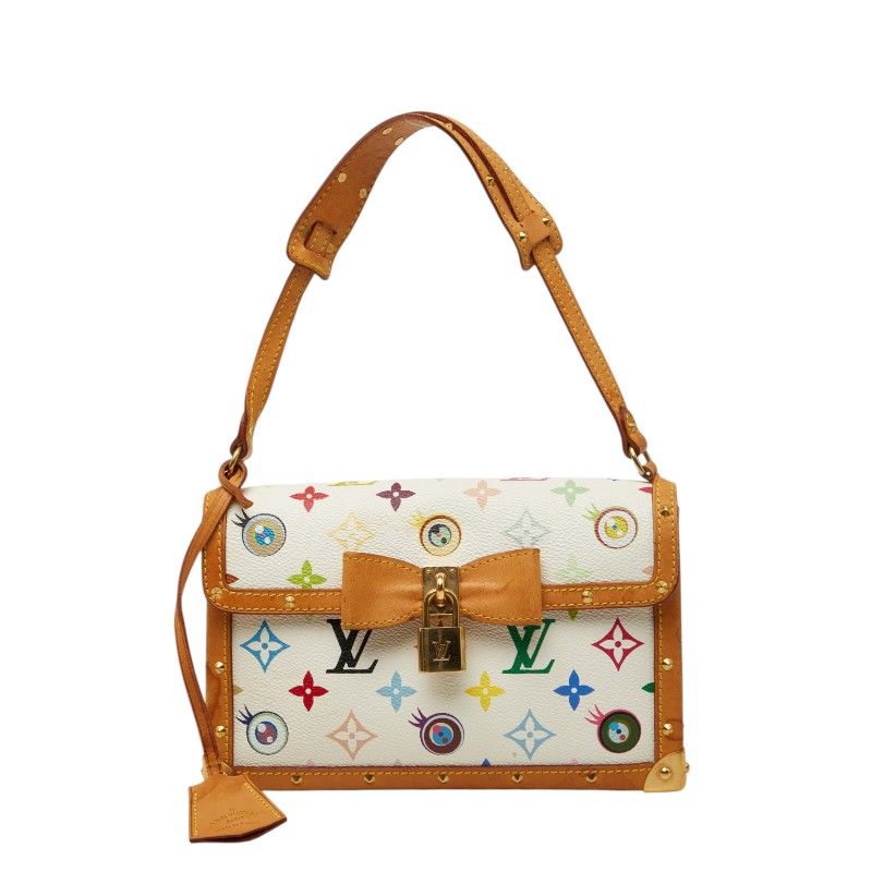Louis Vuitton I Love You Monogram Takashi Murakami Pochette I Miss You Shoulder