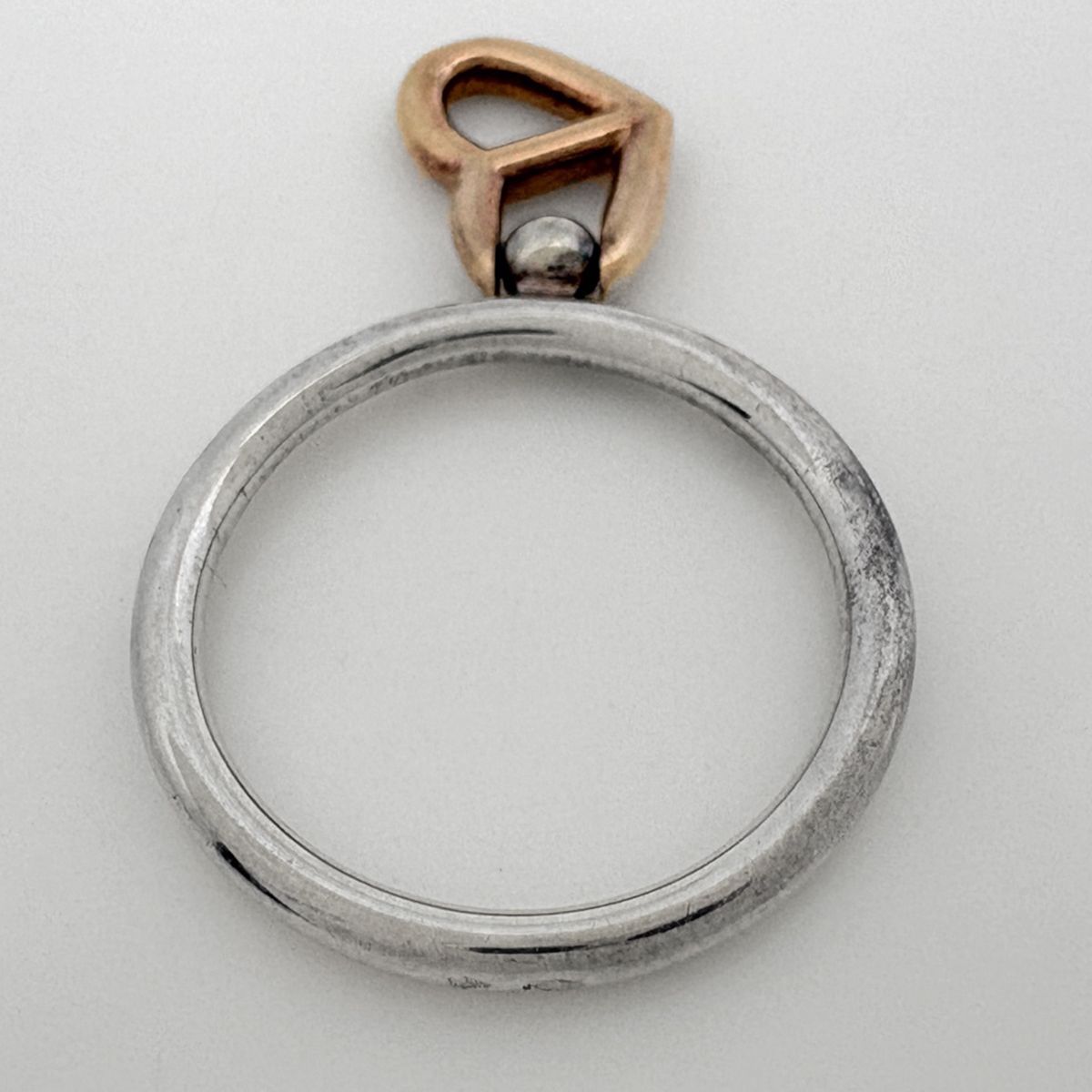 Hermes Chaine D'ancre Heart Ring 925 Sterling Silver — view 3