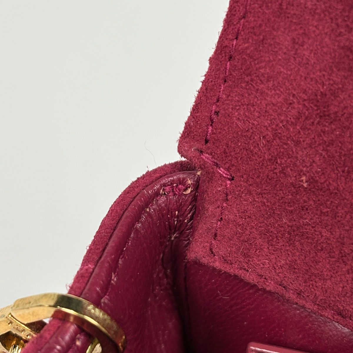 Chanel Mademoiselle Chain Shoulder Bag Suede — view 8