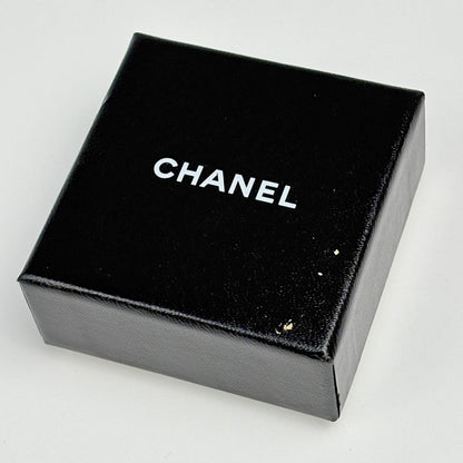 Chanel CC Logo Faux Pearl Earrings Gold Plated — view 5