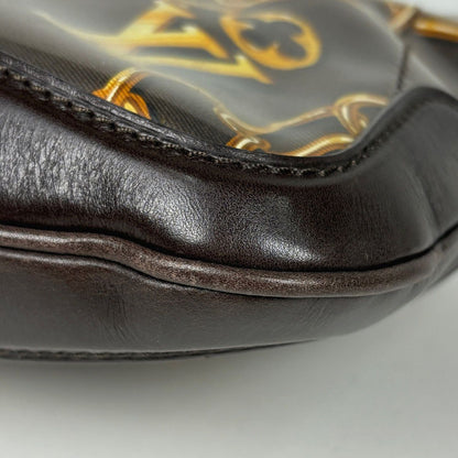 Louis Vuitton Sac Fermoir Monogram Charm Handbag Vinyl — view 3