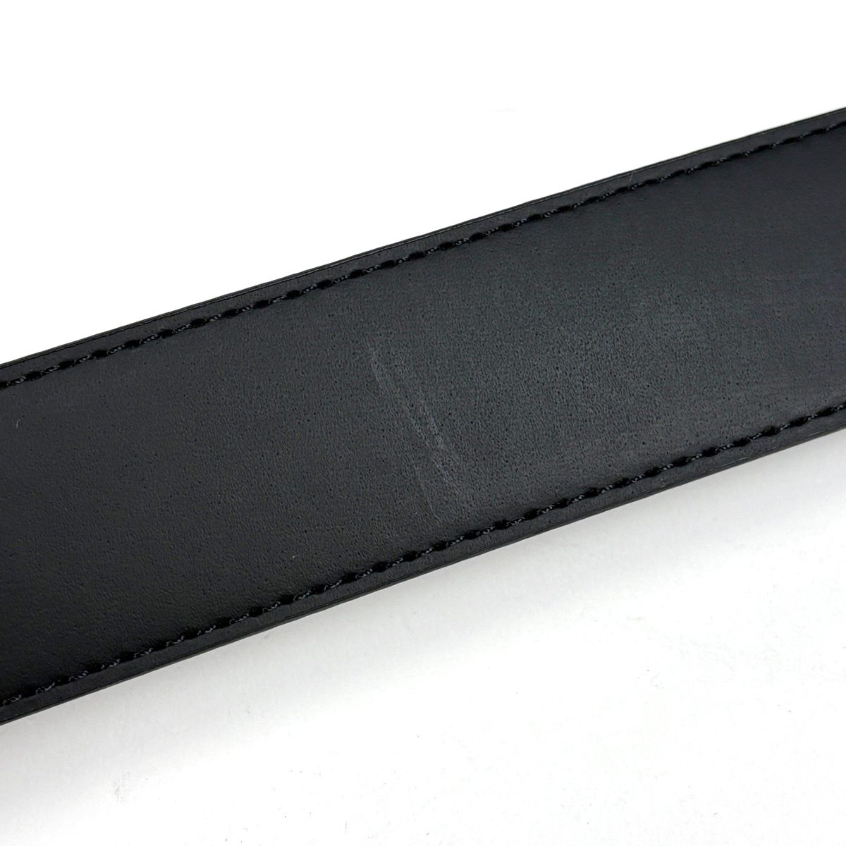 Louis Vuitton Ceinture Calf Underbelt Damier Graphite Black Belt — view 2