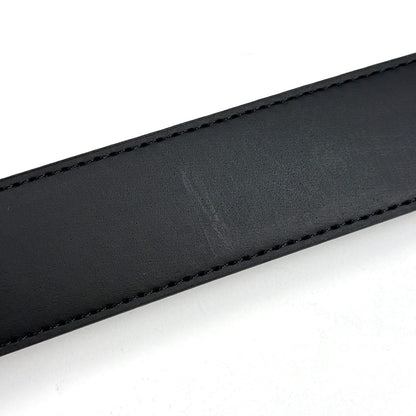 Louis Vuitton Ceinture Calf Underbelt Damier Graphite Black Belt — view 2