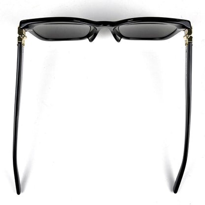Balenciaga Logo Sunglasses Asian Fit Eyewear Acetate Black — view 3