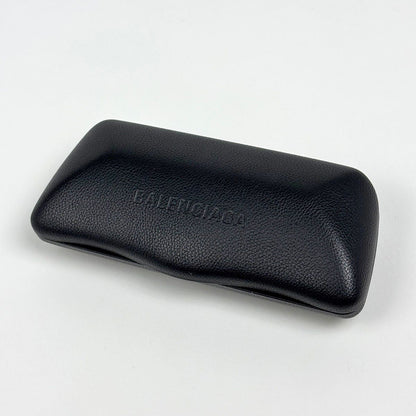 Balenciaga Logo Sunglasses Asian Fit Eyewear Acetate Black — view 6