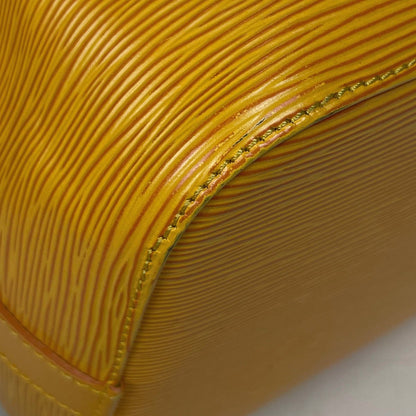Louis Vuitton Drawstring Shoulder Bag Epi Tassiri Yellow — view 3