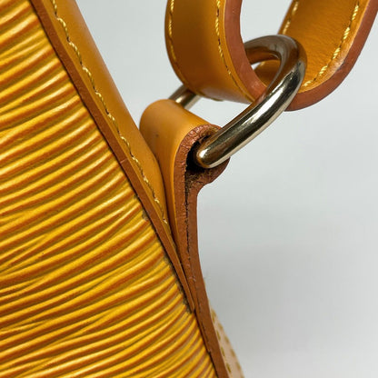 Louis Vuitton Drawstring Shoulder Bag Epi Tassiri Yellow — view 5