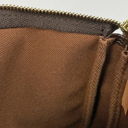 Louis Vuitton Pochette Makeup Cosmetics Pouch Monogram Brown — view 6