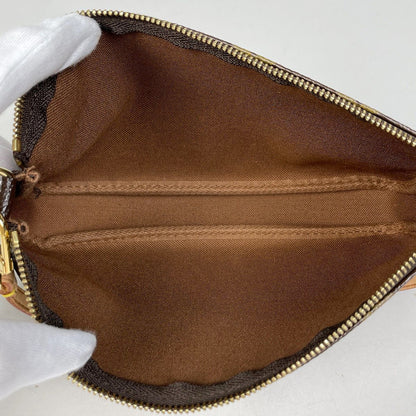 Louis Vuitton Pochette Makeup Cosmetics Pouch Monogram Brown — view 7