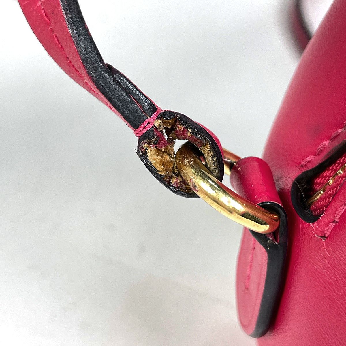 Louis Vuitton Saintonge Fringe Pochette Shoulder Bag Monogram Brown Frisia — view 6