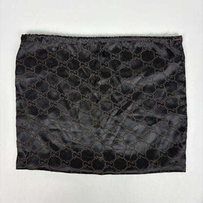 Gucci Bamb 2-Way Shoulder Bag GG Pattern Canvas Black — view 8