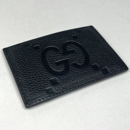 Gucci Jumbo GG Card Case Business Leather Black — view 2