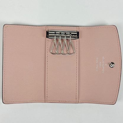 Louis Vuitton Multicles 4 Key Case Monogram Mahina Jasmine Pink Key Holder — view 6