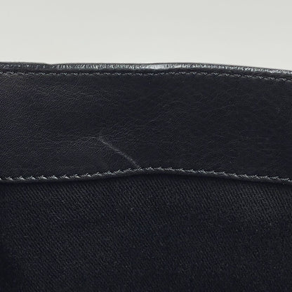 Celine Boogie Bag Blason Handbag Leather Black — view 7