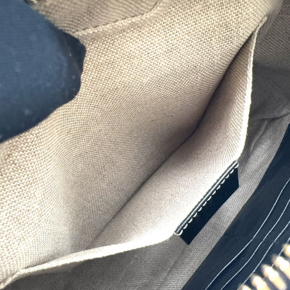 Gucci Micro Guccissima Leather Black Shoulder Bag Gold — view 7