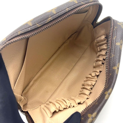 Louis Vuitton Trousse Toilet 23 Monogram Unknown Brown Cosmetic Pouch Gold — view 3