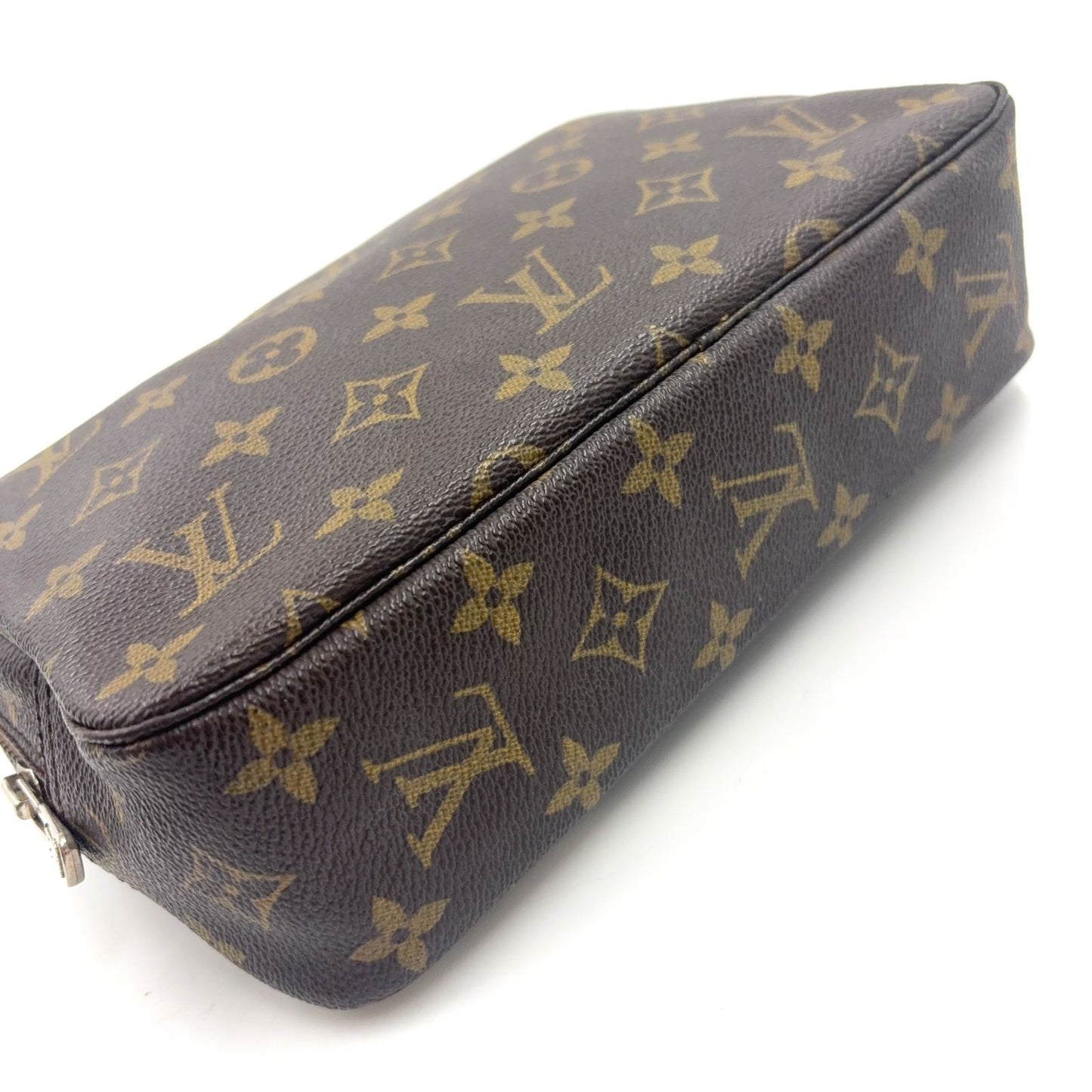 Louis Vuitton Trousse Toilet 23 Monogram Unknown Brown Cosmetic Pouch Gold — view 8