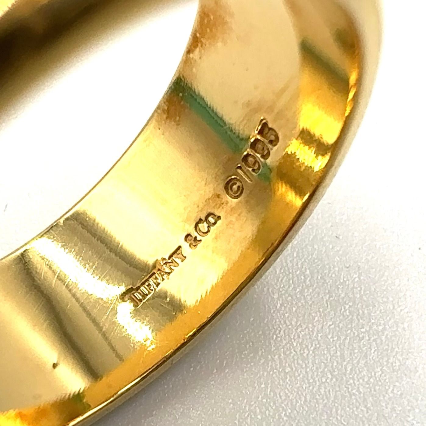 Tiffany & Co Atlas Gold Ring — view 4