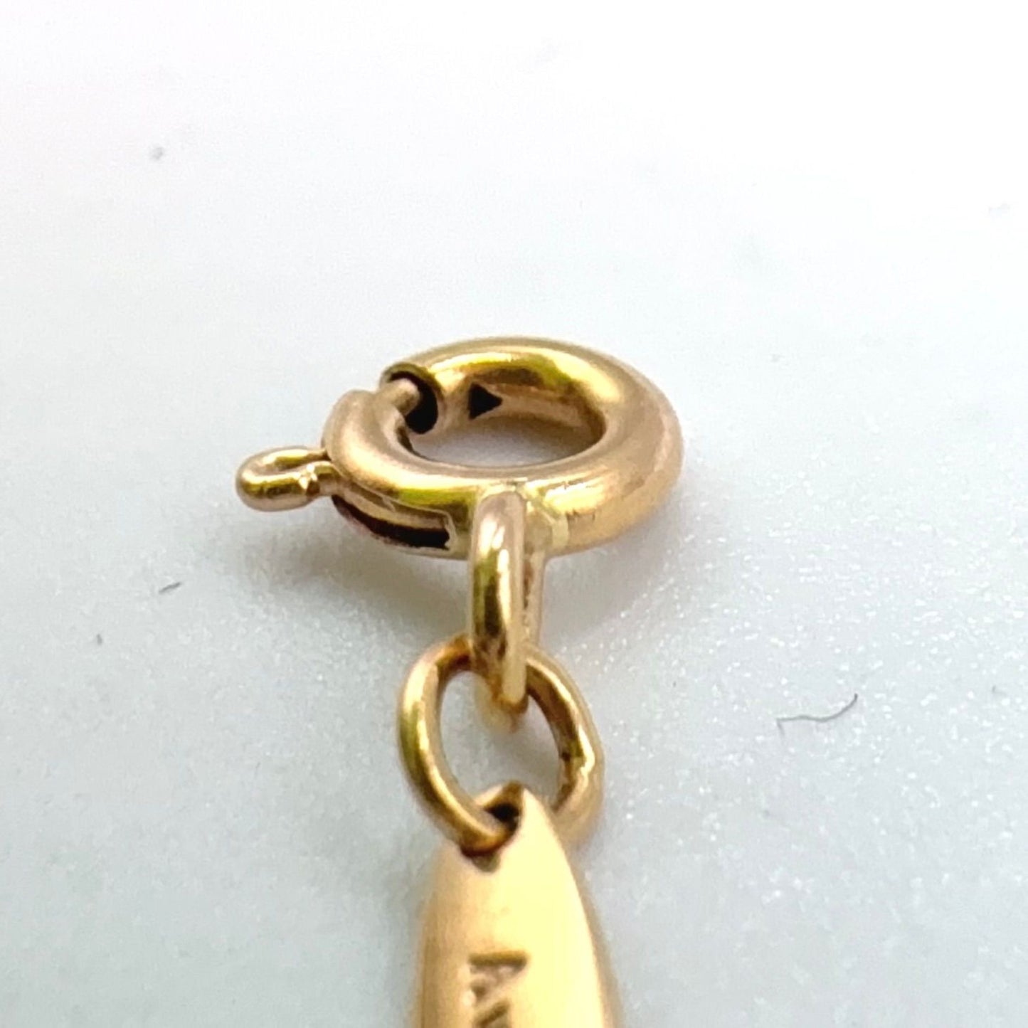 Tiffany & Co by the Yard Diamond Gold Bracelet Bangle — view 9