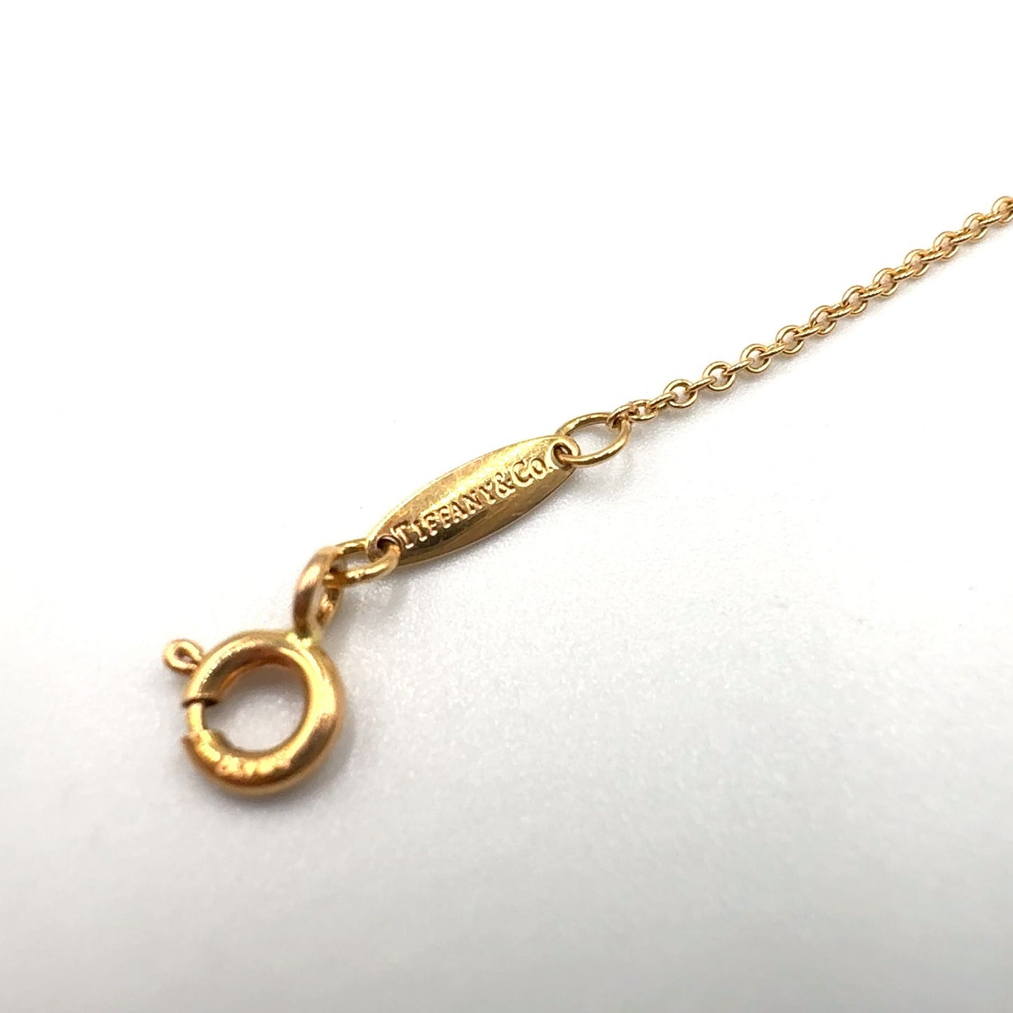 Tiffany & Co by the Yard Diamond Gold Bracelet Bangle — view 4