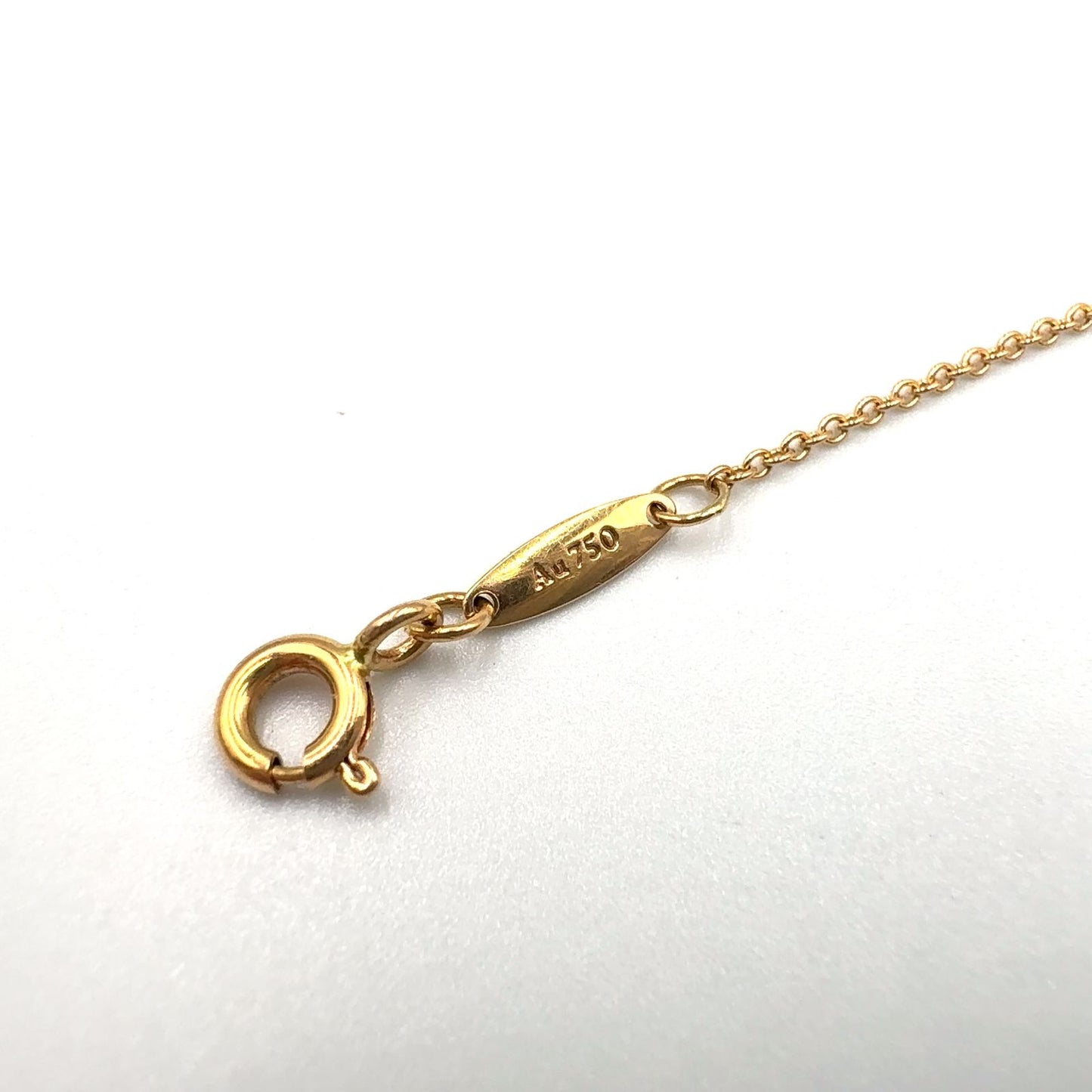 Tiffany & Co by the Yard Diamond Gold Bracelet Bangle — view 5