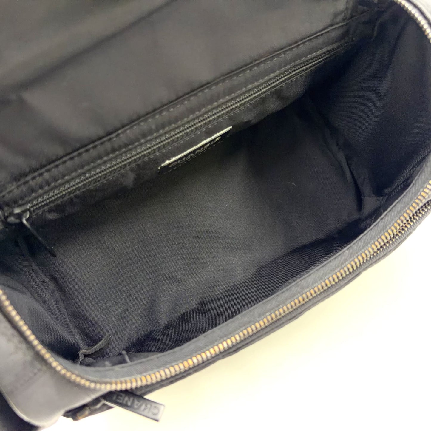 Chanel New Travel Line Nylon Black Shoulder — view 3