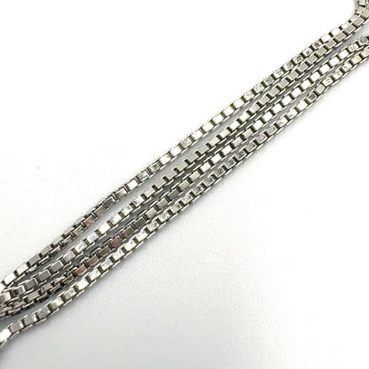 Dior Cross Logo Metal Silver Necklace — view 6