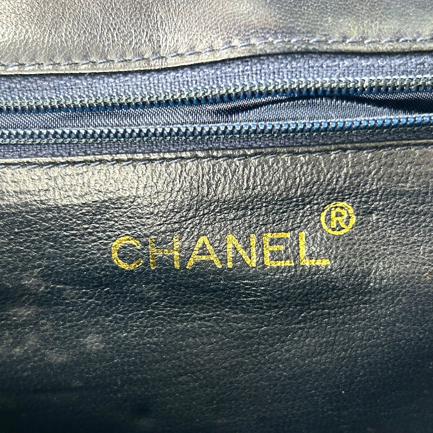 Chanel Quilted Fringe Lambskin Black Chain Shoulder Bag Gold — view 4