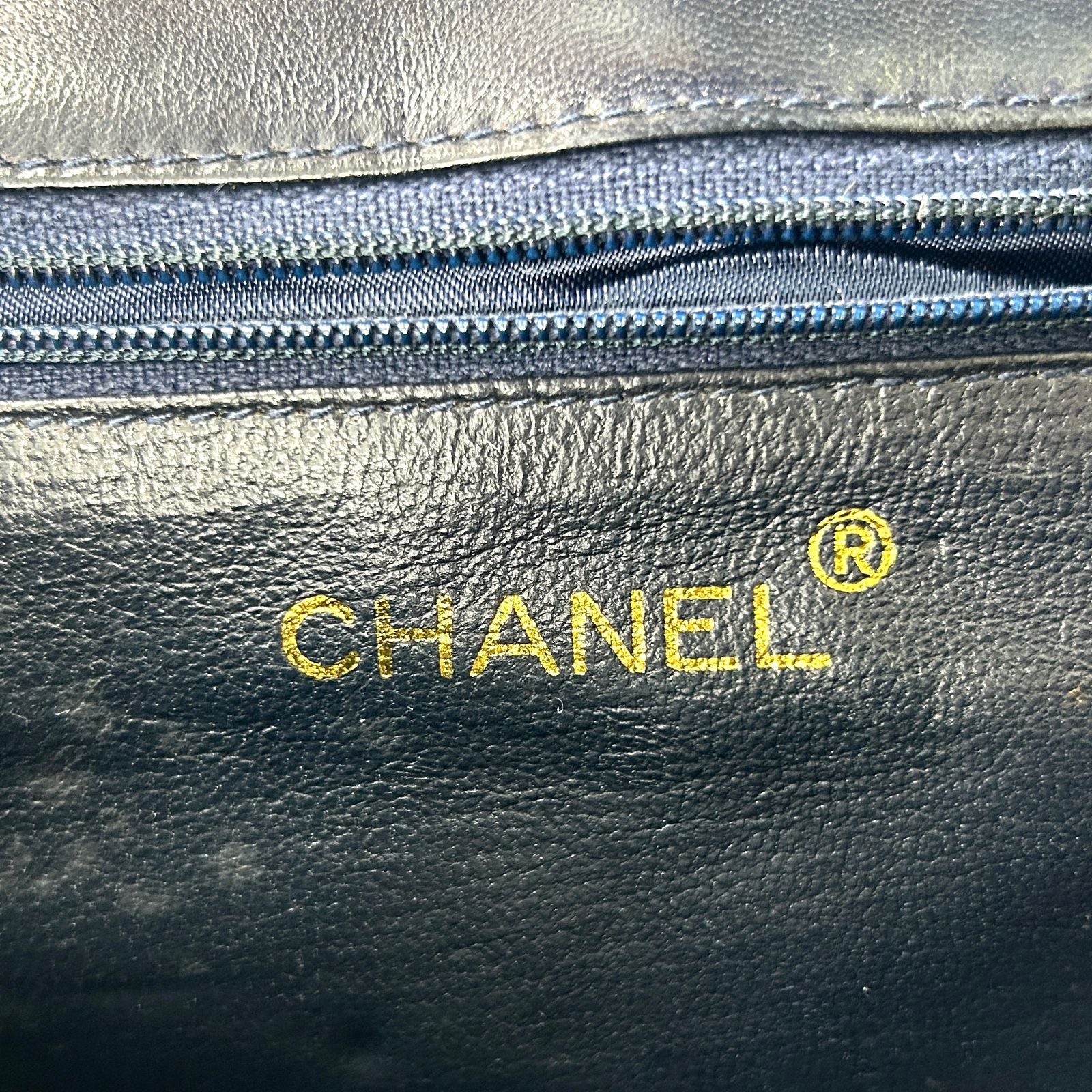 Chanel Quilted Fringe Lambskin Black Chain Shoulder Bag Gold — view 4