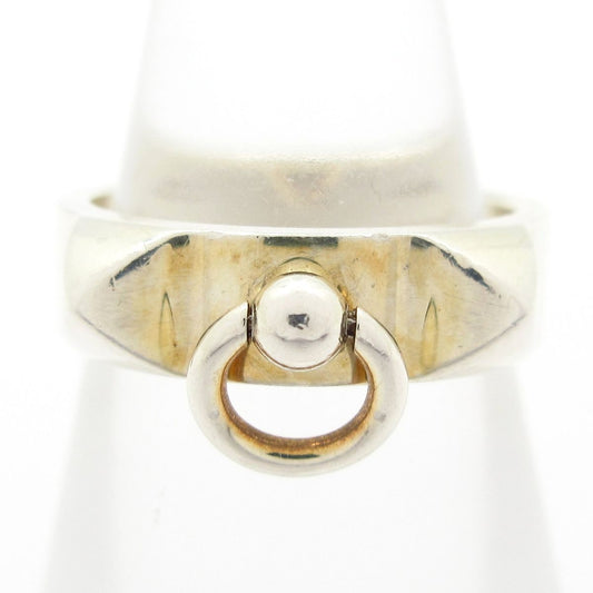 Hermes Ring 51 Collier de Champagne Silver