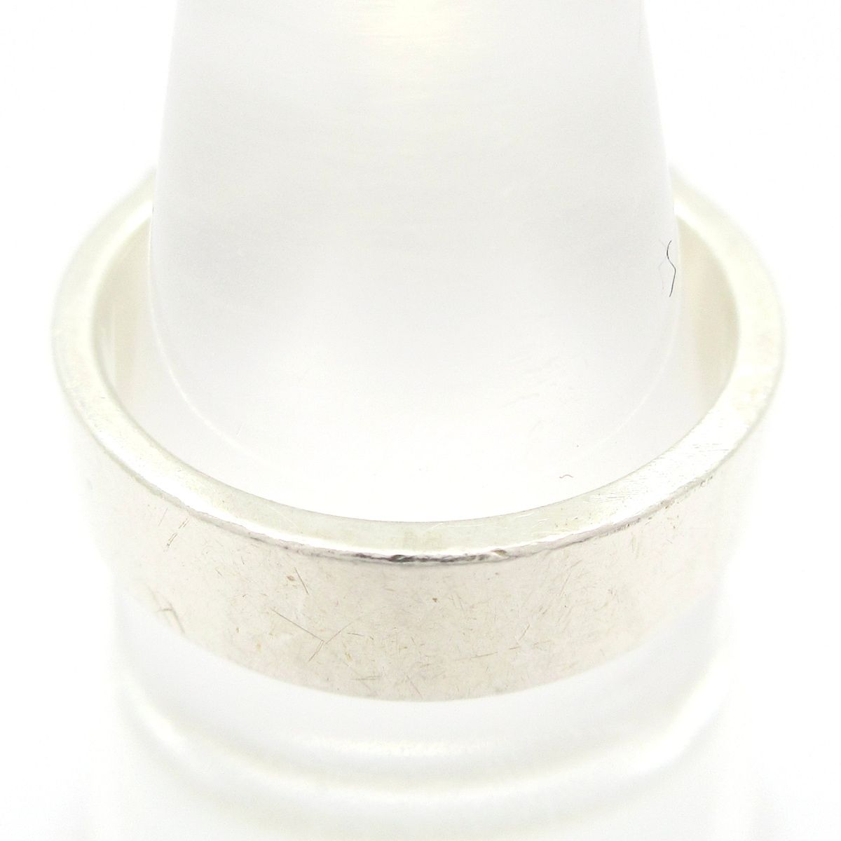 Hermes Ring 51 Collier de Champagne Silver — view 3