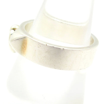 Hermes Ring 51 Collier de Champagne Silver — view 6