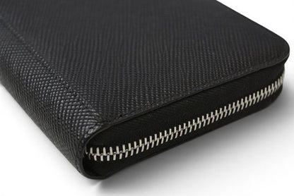 Prada Wallet Zip Around Saffiano Black — view 5